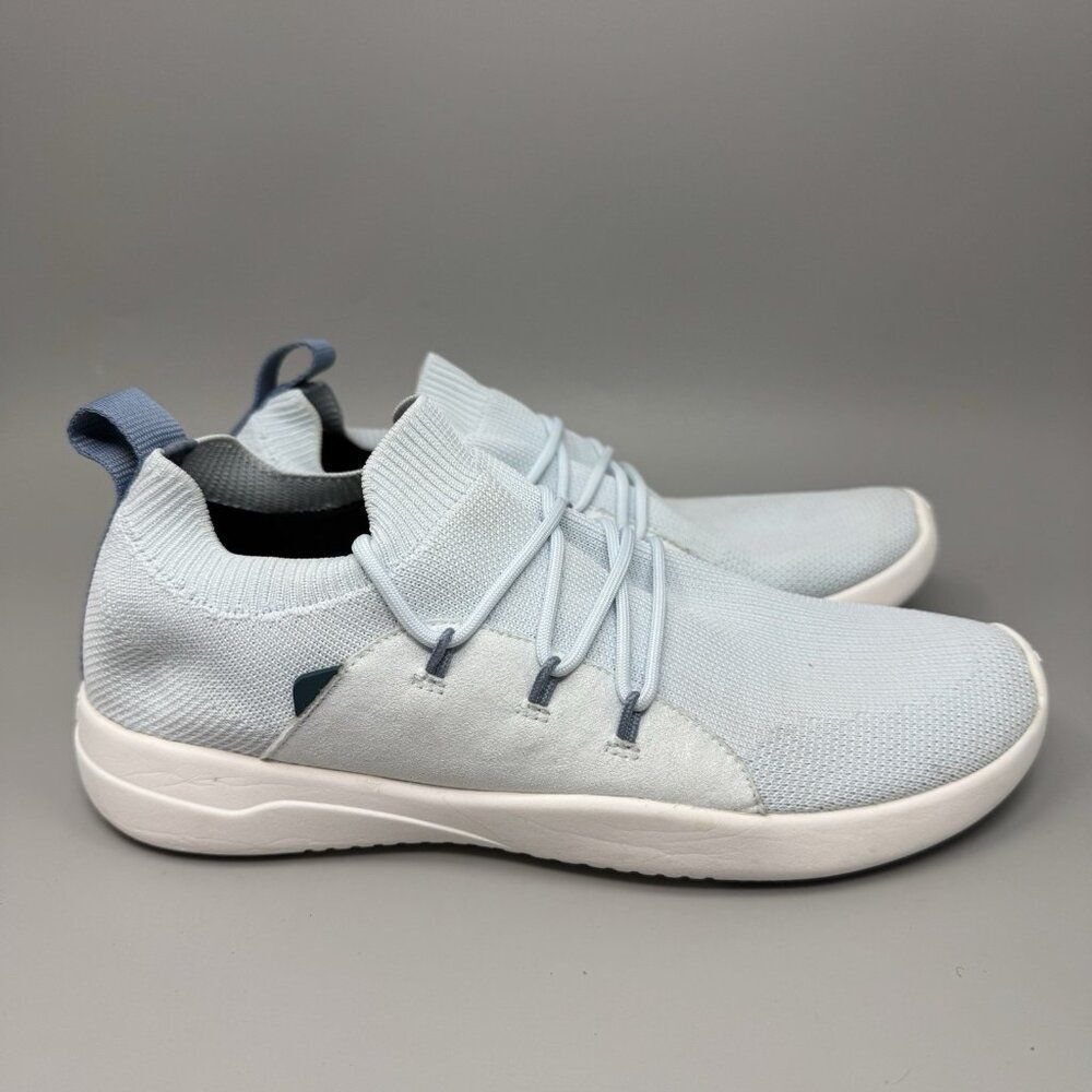 Vessi Cityscape Classic Shoes Womens 9 Blue Athletic Comfort Knit Sneakers